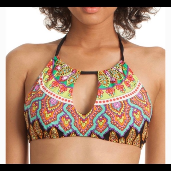 Trina Turk • Moroccan Medallion Bra Top - Picture 1 of 3